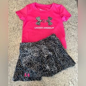Toddler girl Under Armour Outfit 2T